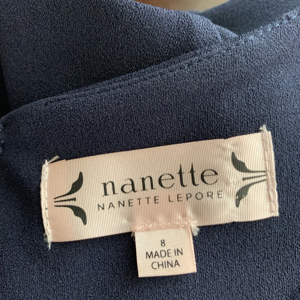 NWT NANETTE nanette lepore Belted Sleeveless Dress - Picture 7 of 8